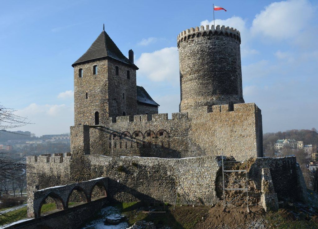 Remont zamku w Będzinie - fot. UM Będzin
