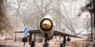 Transport MiG - 21M - fot. Muzeum Miejskie "Sztygarka" w Dąbrowie Górniczej