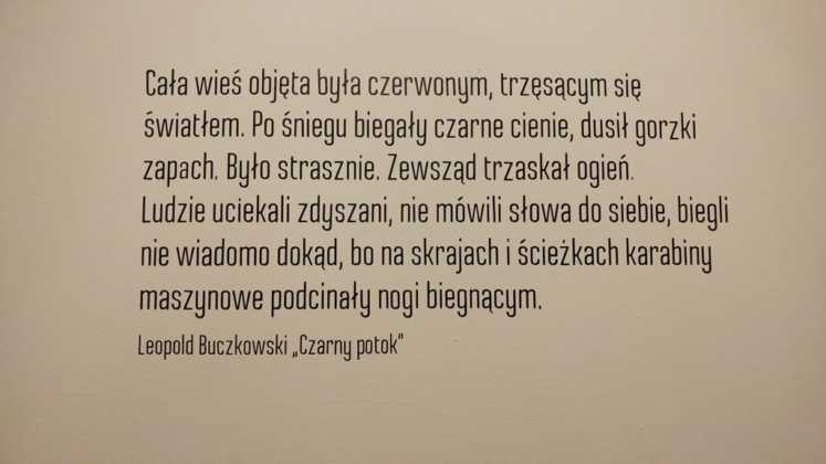Wystawa "Czarny potok" - fot. MG
