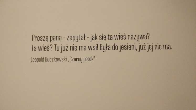 Wystawa "Czarny potok" - fot. MG