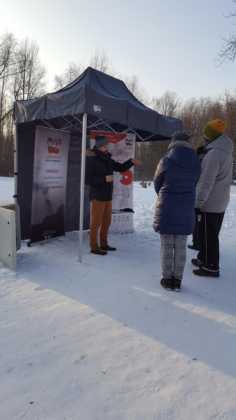 Happening #ZaglebieBezSmogu &ndash; fot. Zagłębiowski Alarm Smogowy