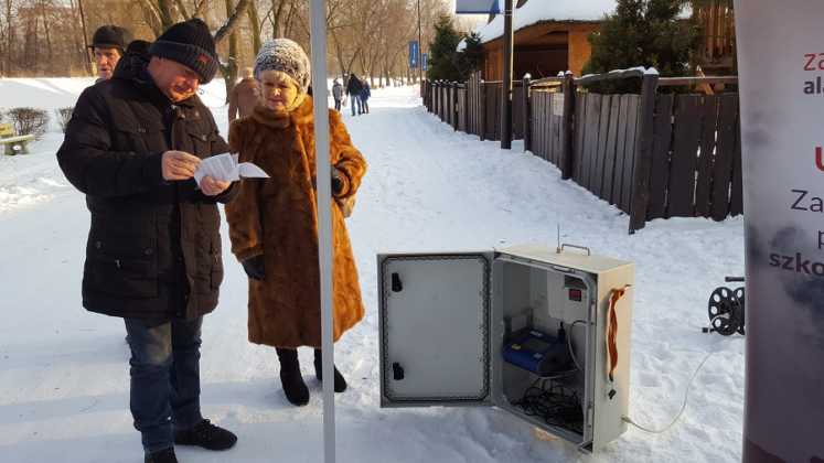 Happening #ZaglebieBezSmogu &ndash; fot. Zagłębiowski Alarm Smogowy