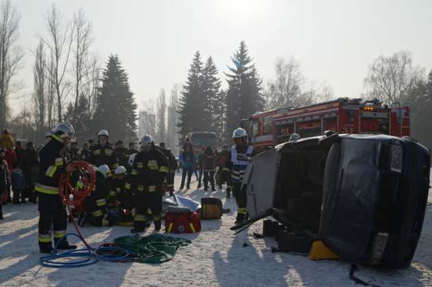 Strażacy dla Alana - charytatywny festyn strażacki w Sosnowcu - fot. MC