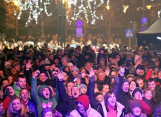 Sylwester 2016 w Sosnowcu – fot. UM Sosnowiec