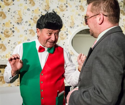 &bdquo;Prezent urodzinowy&rdquo; w Teatrze Zagłębia &ndash; fot. Maciej Stobierski