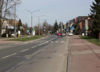 Ulica Gospodarcza w Sosnowcu - fot. UM Sosnowiec