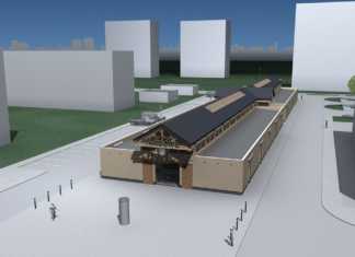 Nowe targowisko w Czeladzi – fot. UM Czeladź