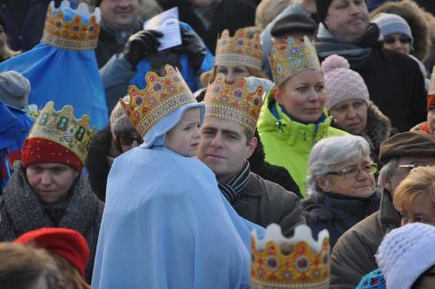 Orszak Trzech Kr&oacute;li 2016 w Sosnowcu - fot. Bartosz Gawlik