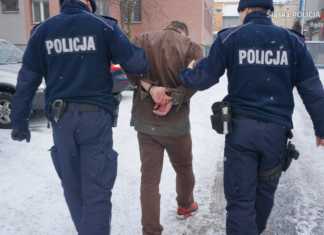 Zatrzymanie - fot. Komenda Powiatowa Policji w Będzinie