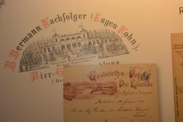 Reklama dźwignią handlu - papiery firmowe śląskich zakład&oacute;w 1847-1937 - fot. Muzeum Zagłębia