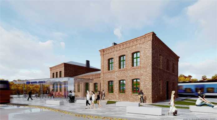 Dworzec w Dąbrowie Górniczej [WIZUALIZACJA] - fot. Jeremiasz Świerzawski