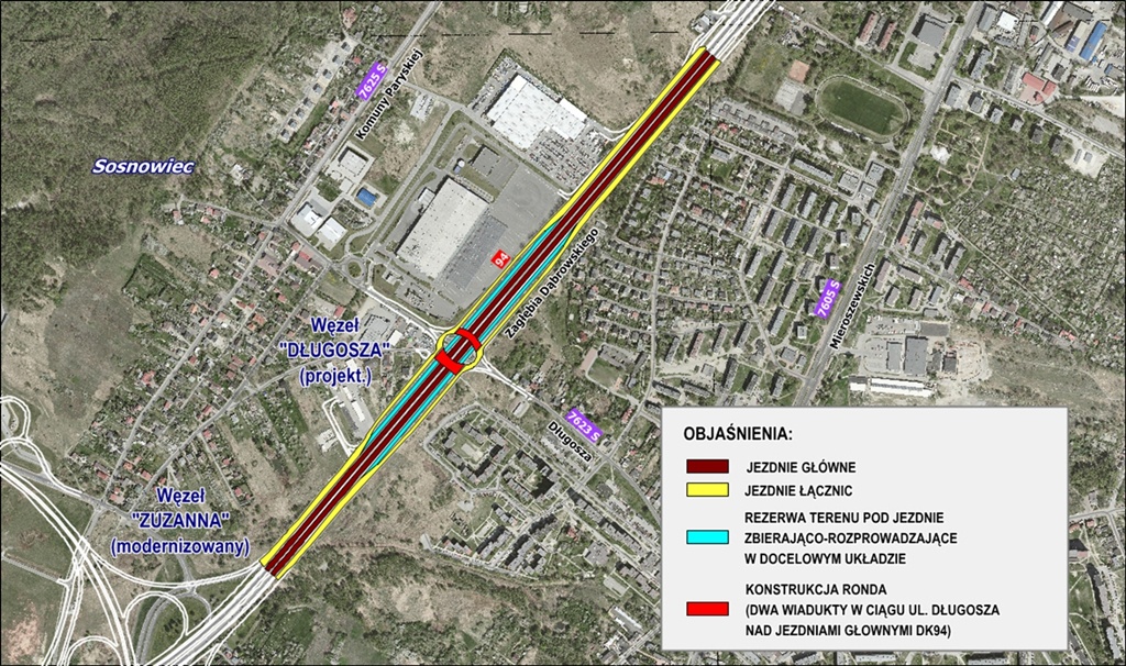 Węzeł DK 94 - fot. UM Sosnowiec