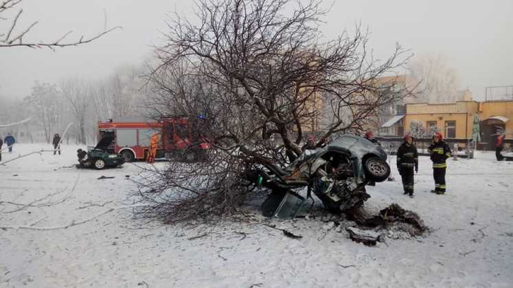 Groźny wypadek w Sosnowcu - fot. Tomasz Tylec