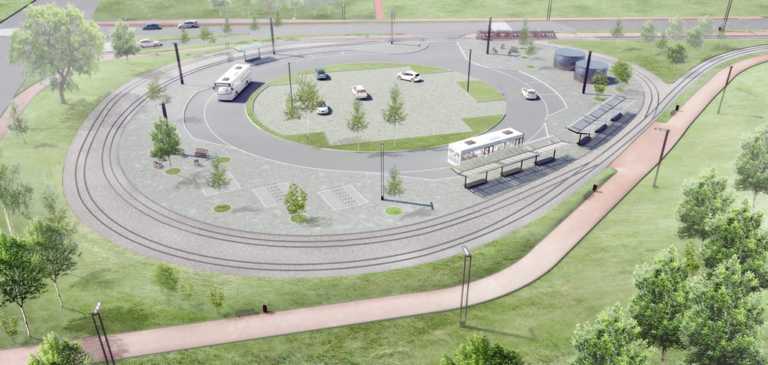 Koncepcje wyglądu centrum przesiadkowego w Czeladzi - fot. UM Czeladź