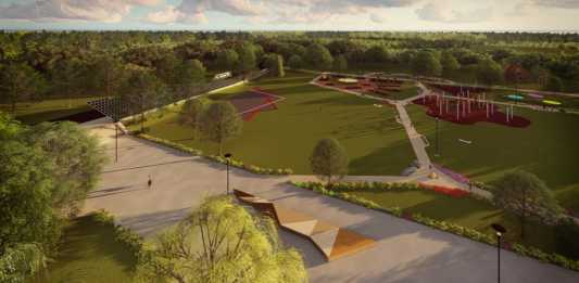 Park Prochownia w Czeladzi - fot. UM Czeladź