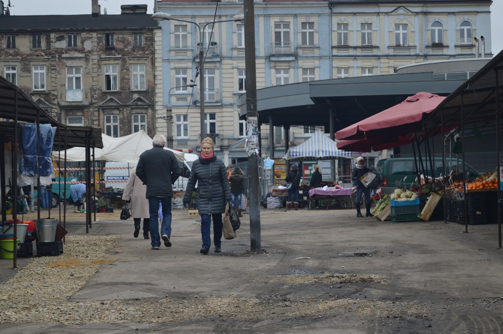 Remont sosnowieckiego targowiska – fot. MZ