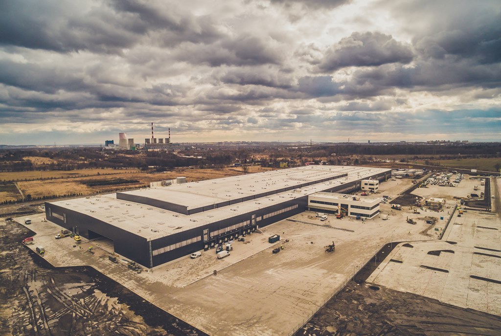 Budowa centrum dystrybucyjnego Lidla w Psarach - fot. mat. pras.