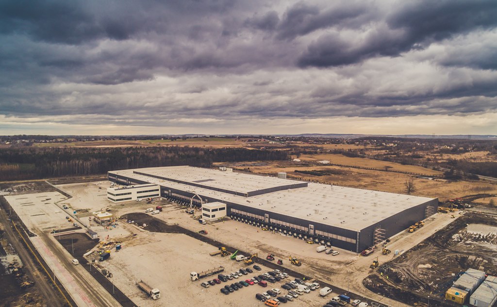 Budowa centrum dystrybucyjnego Lidla w Psarach - fot. mat. pras.