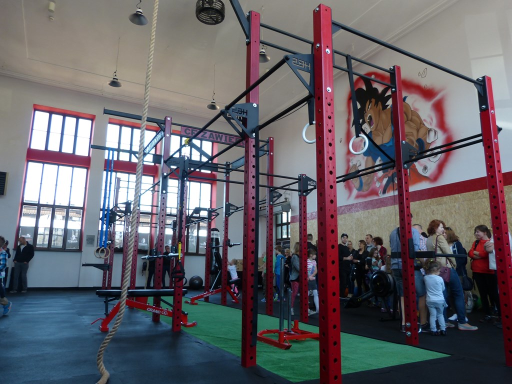 Zawiercie_sala_1 Sala ćwiczeń na dworcu w Zawierciu - fot. PKP