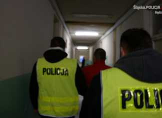 Rozbój po wyjściu z banku - fot. KPP Będzin