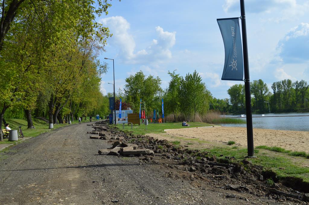 Prace na Stawikach - fot. MZ