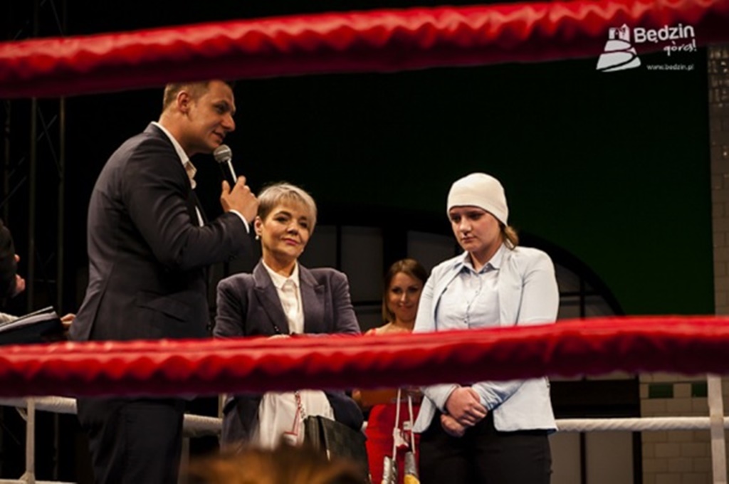 Charytatywna gala bokserska - fot. UM Będzin