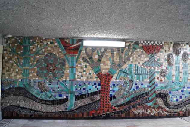 Odnowiono przejście i mozaiki w Sosnowcu - fot. MC