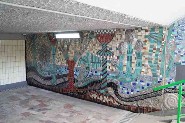 Odnowiono przejście i mozaiki w Sosnowcu - fot. MC