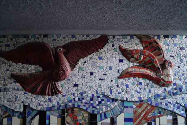 Odnowiono przejście i mozaiki w Sosnowcu - fot. MC