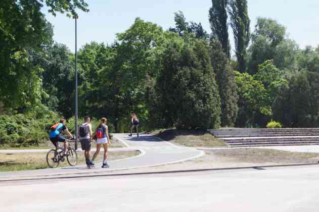 Tor dla rolkarzy w Sosnowcu - fot. MC