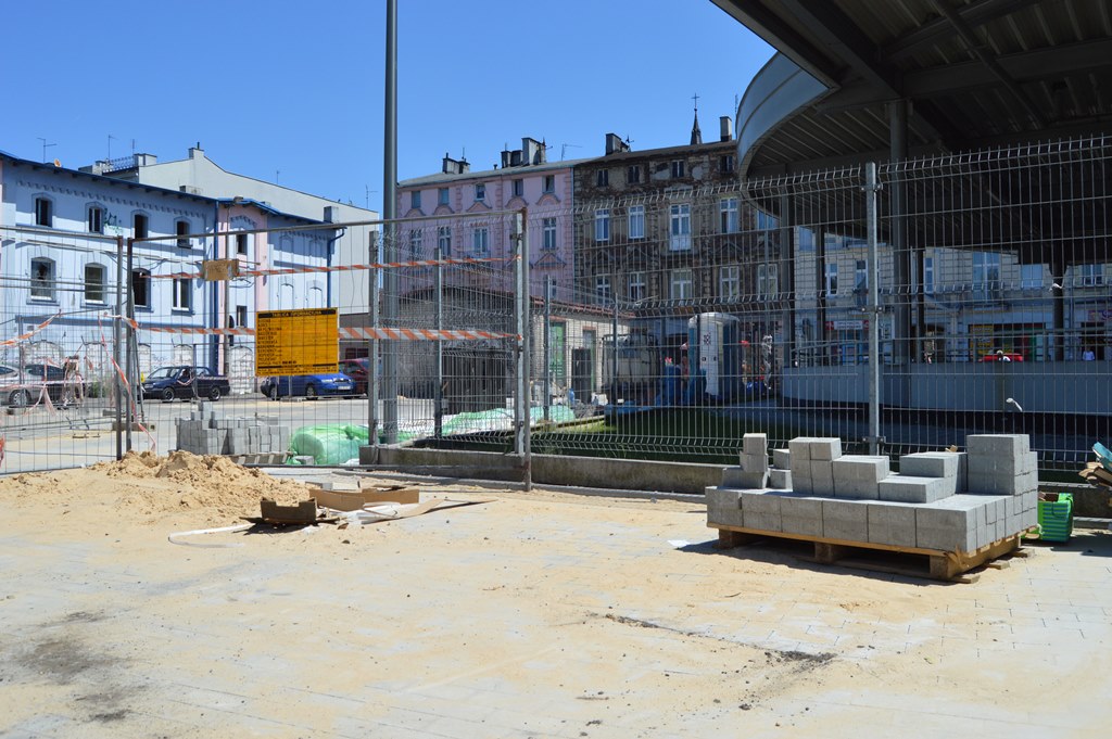 Remont targowiska w Sosnowcu – fot. MZ