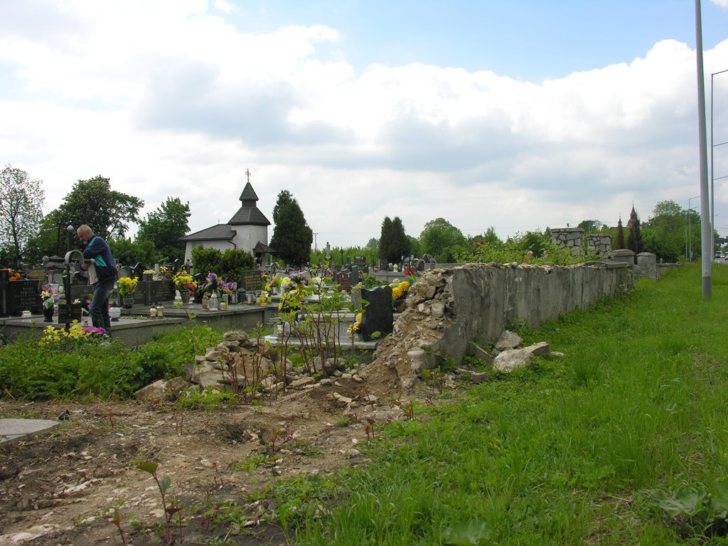 Cmentarz w Wojkowicach Kościelnych - fot. AR