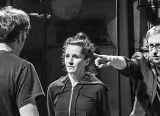 Próby do spektaklu improwizowanego w Teatrze Zagłębia – fot. Maciej Stobierski