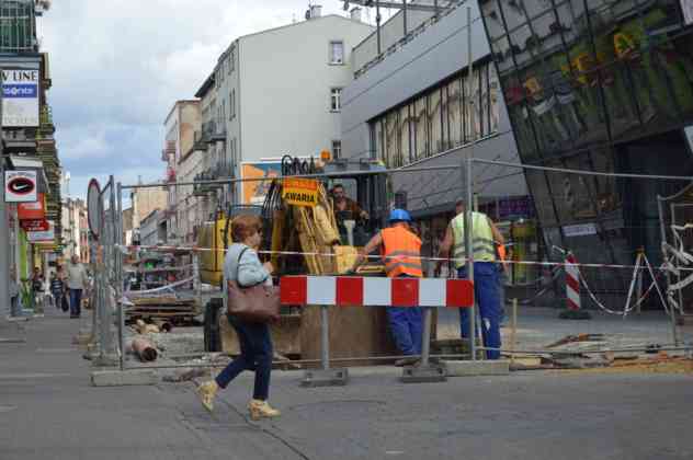 Przebudowa ulicy Modrzejowskiej w Sosnowcu &ndash; fot. MZ