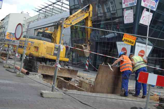 Przebudowa ulicy Modrzejowskiej w Sosnowcu &ndash; fot. MZ