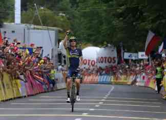 Jack Haig zwycięzcą szóstego etapu Tour de Pologne – fot. Szymon Gruchalski