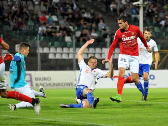 Zagłębie Sosnowiec pokonało Pogoń Siedlce 1:0 &ndash; fot. Maciej Wasik/zaglebie.eu