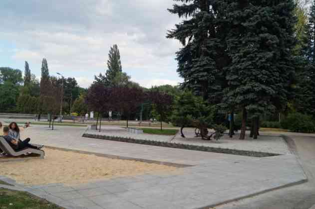 Strefa relaksu w Parku Sieleckim - fot. MC