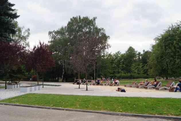Strefa relaksu w Parku Sieleckim - fot. MC