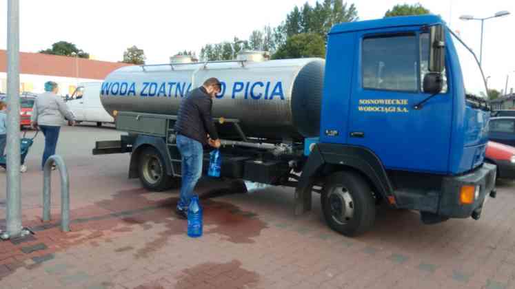 Bakterie w wodzie Czeladź Piaski - fot. Maciej Łukasik