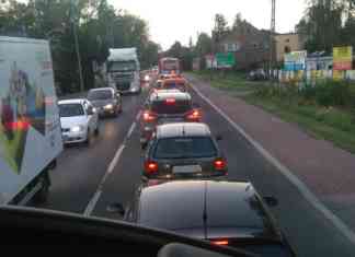 Wypadek na DK79 w Sosnowcu - fot. WA