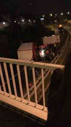 Kolizja na DK94 - fot. Kuba Mucha