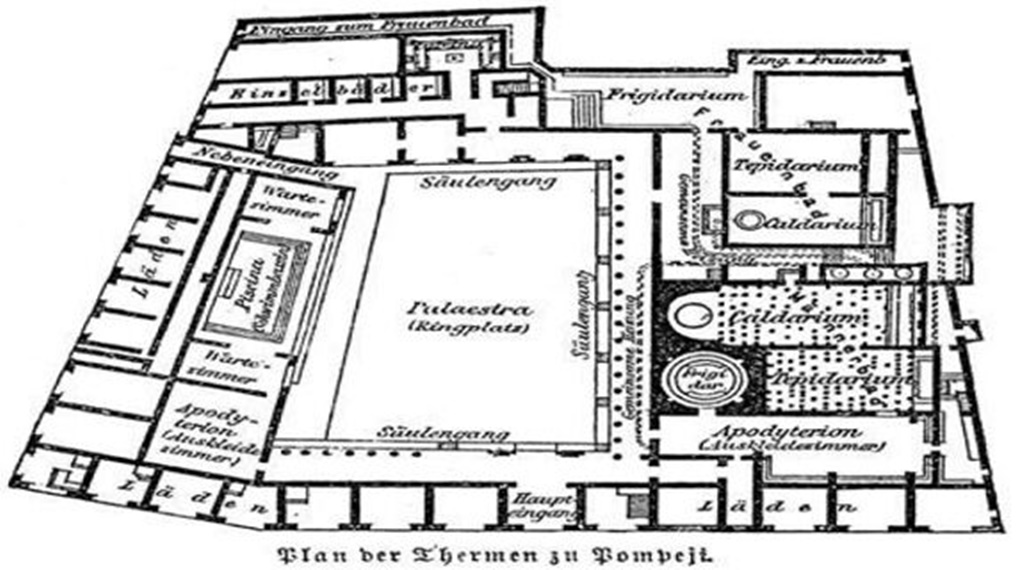 Termy rzymskie w Pałacu Saturna - fot. Termy rzymskie w Pałacu Saturna