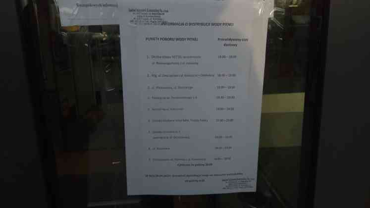 Bakterie w wodzie Czeladź Piaski - fot. Maciej Łukasik