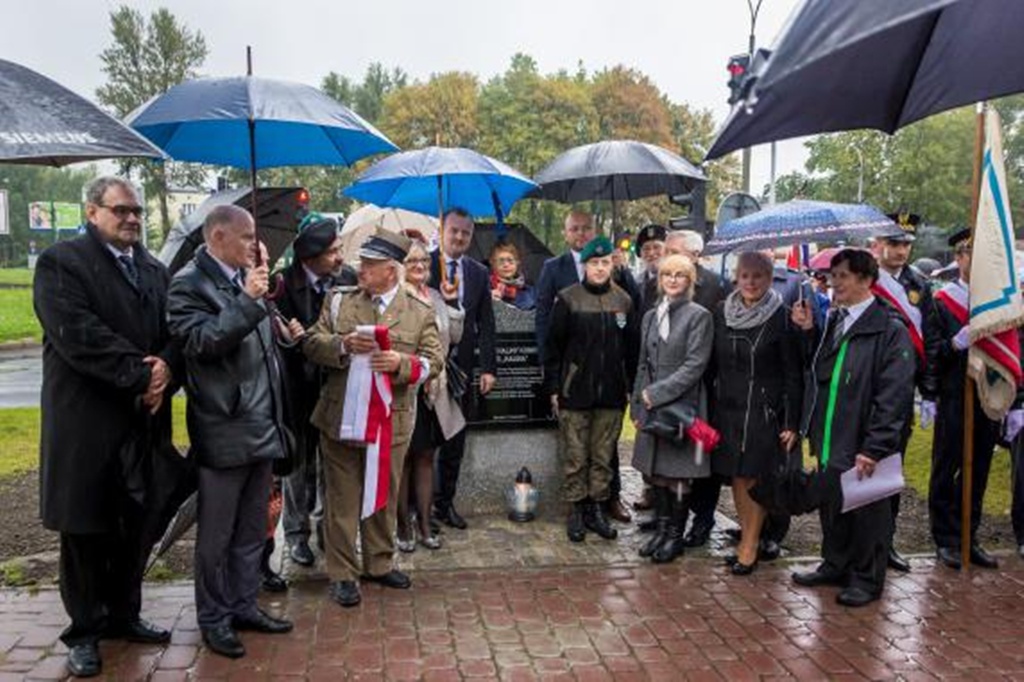 Tablica przy rondzie im. Michaliny Koniecznej - fot. UM Sosnowiec