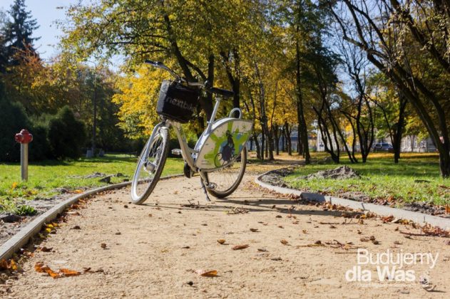 Budowa ścieżek rowerowych w Sosnowcu - fot. UM Sosnowiec