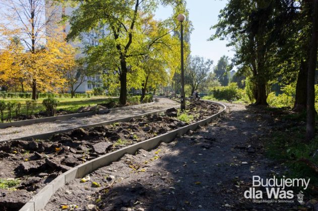 Budowa ścieżek rowerowych w Sosnowcu - fot. UM Sosnowiec