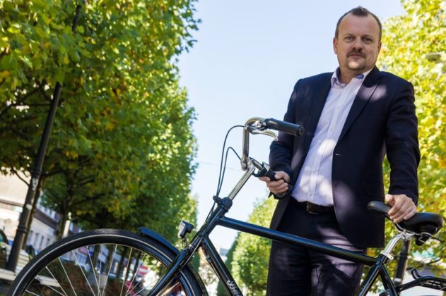 Budowa ścieżek rowerowych w Sosnowcu - fot. UM Sosnowiec