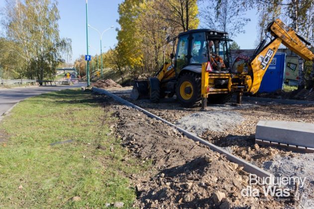 Budowa ścieżek rowerowych w Sosnowcu - fot. UM Sosnowiec
