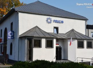Nowy komisariat policji w Porębie - fot. KPP w Zawierciu